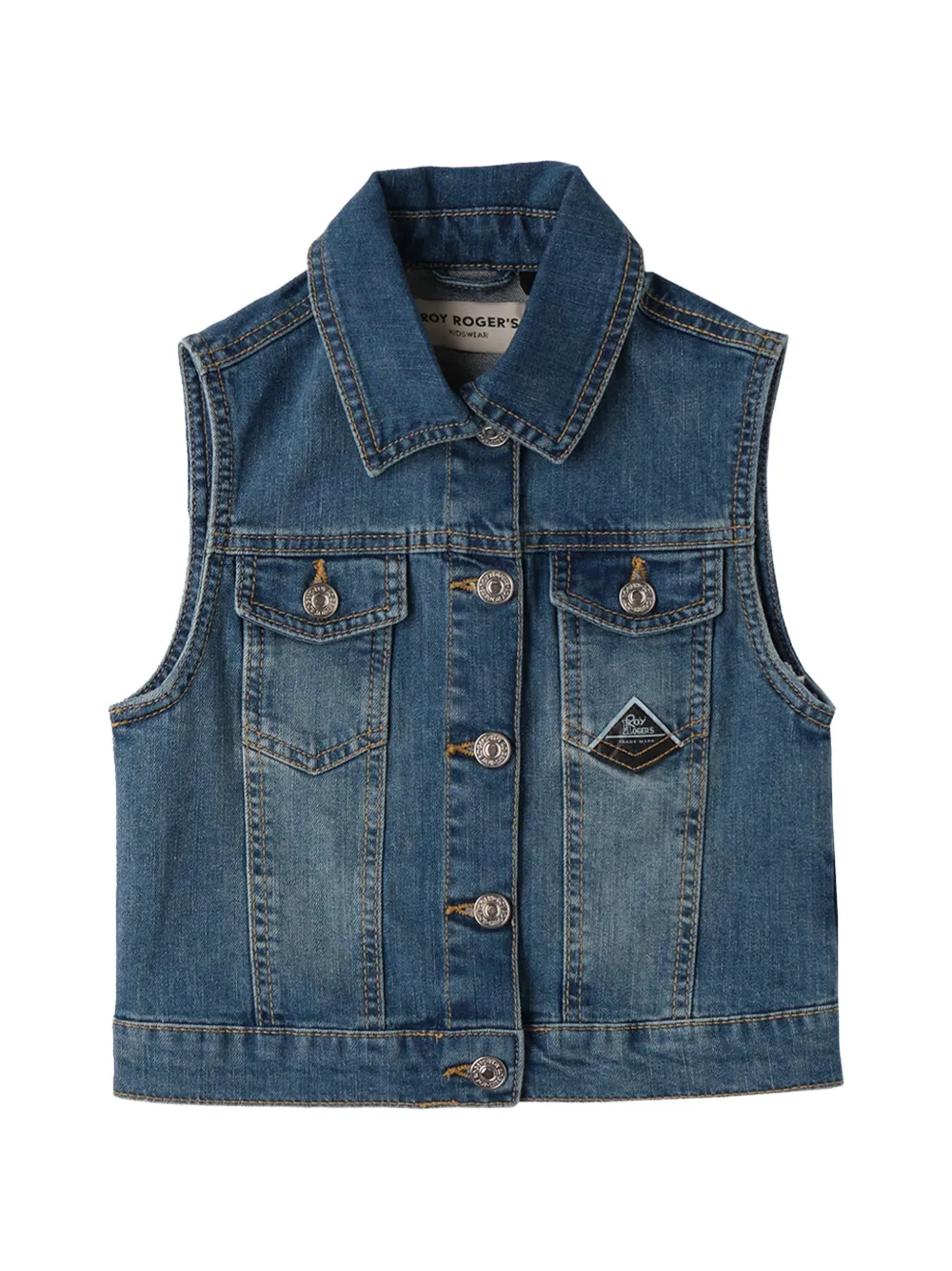 Roy Rogers Kids pocket buttoned top - Blau