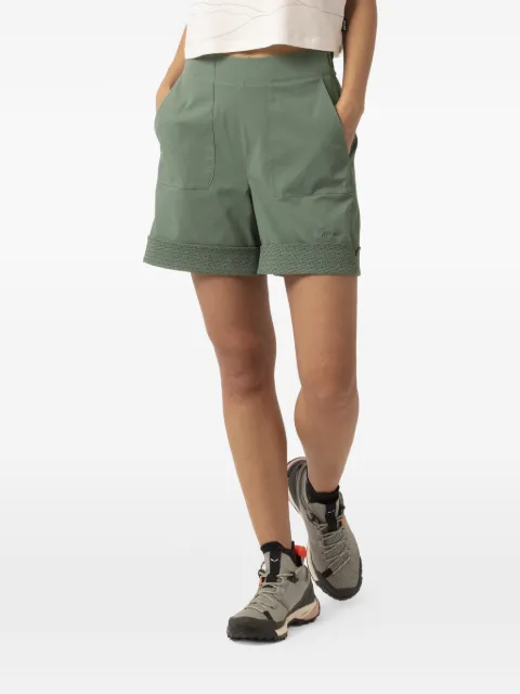 LAMUNT logo-detail shorts