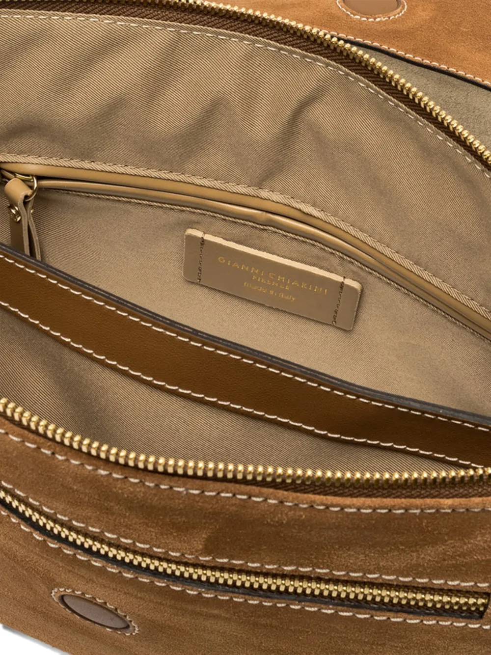 GIANNI CHIARINI Three crossbodytas Bruin