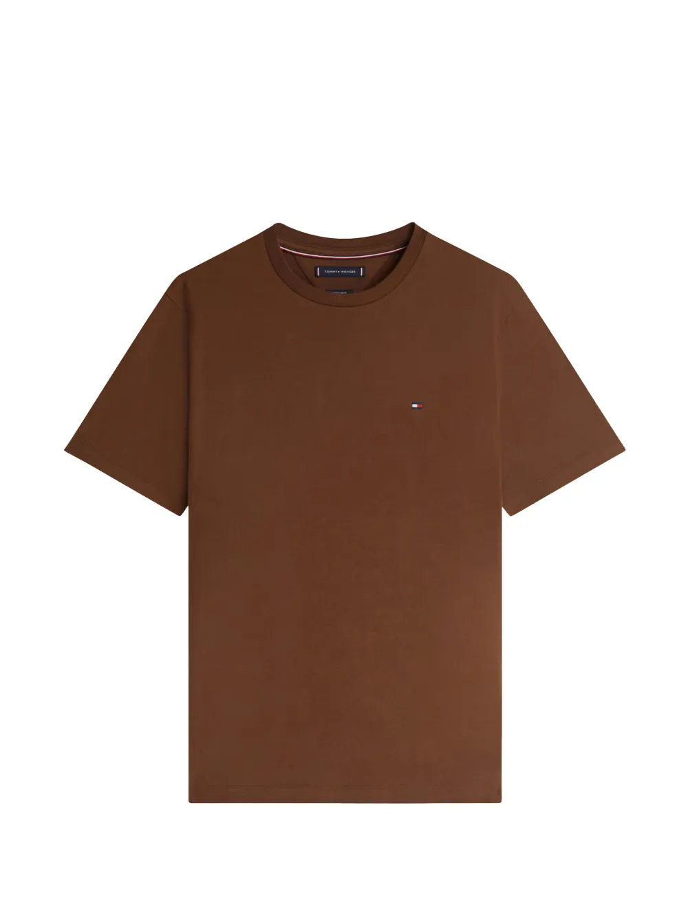 Tommy Hilfiger short-sleeve cotton T-shirt - Marrone