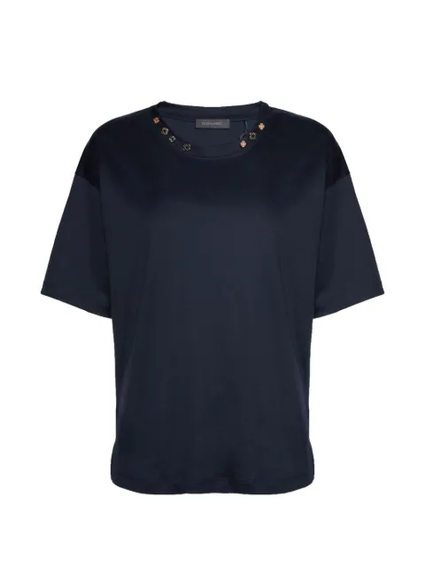 ELENA MIRÒ T-Shirt mit Applikationen