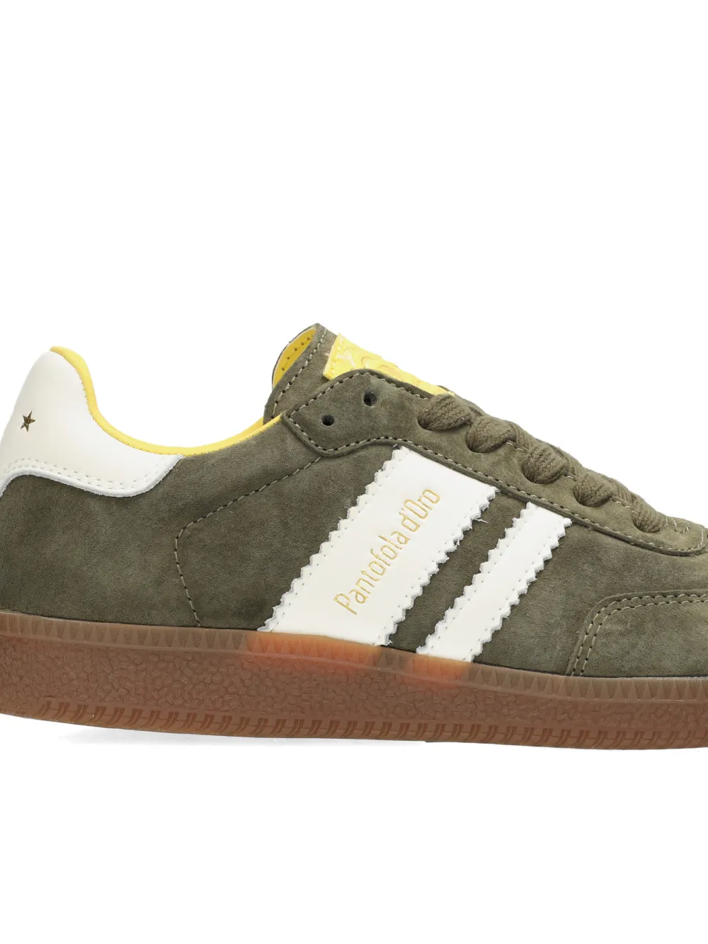 Pantofola D'oro Bomber suede sneakers Groen