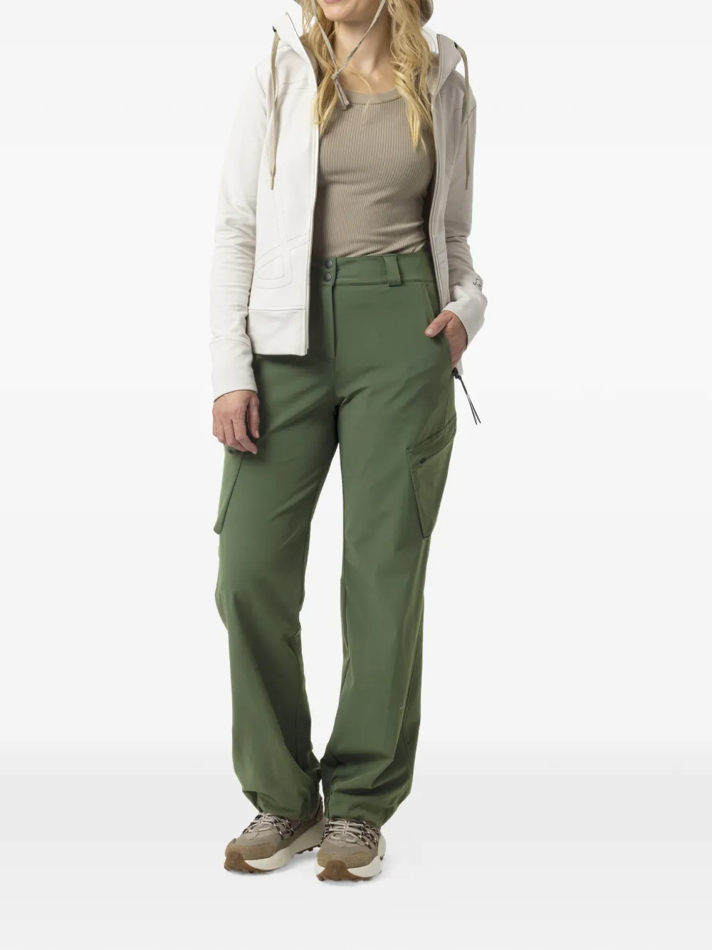  Lamunt Erika Hooded Zip-up Jacket - Neutrals 