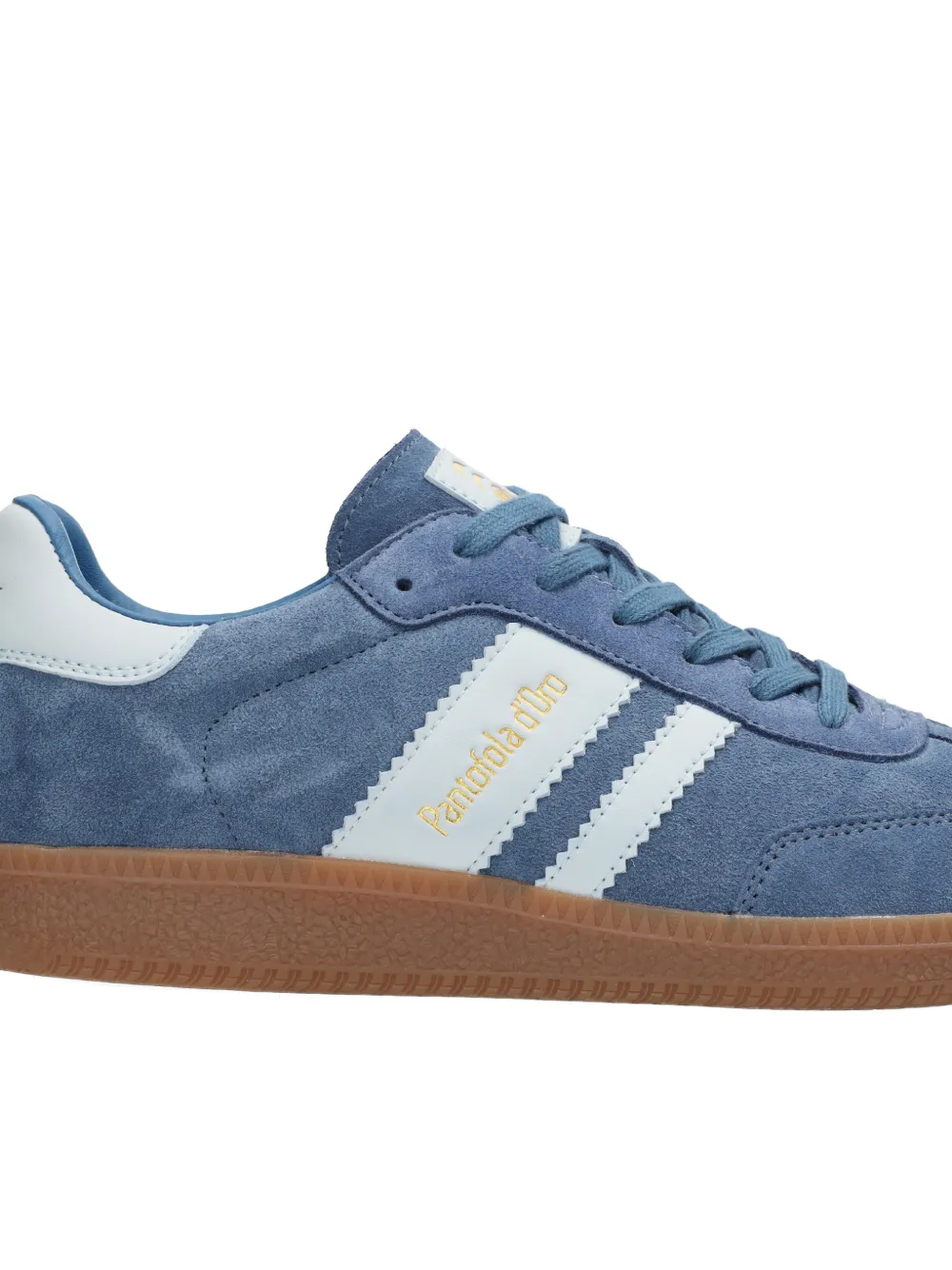  Pantofola D'oro Striped Panel Sneakers - Blue 