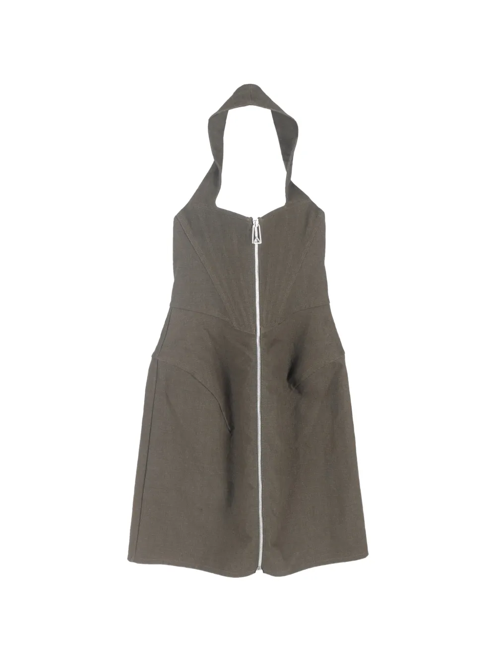 Bottega Veneta Pre-Owned Salon halterneck dress - Verde