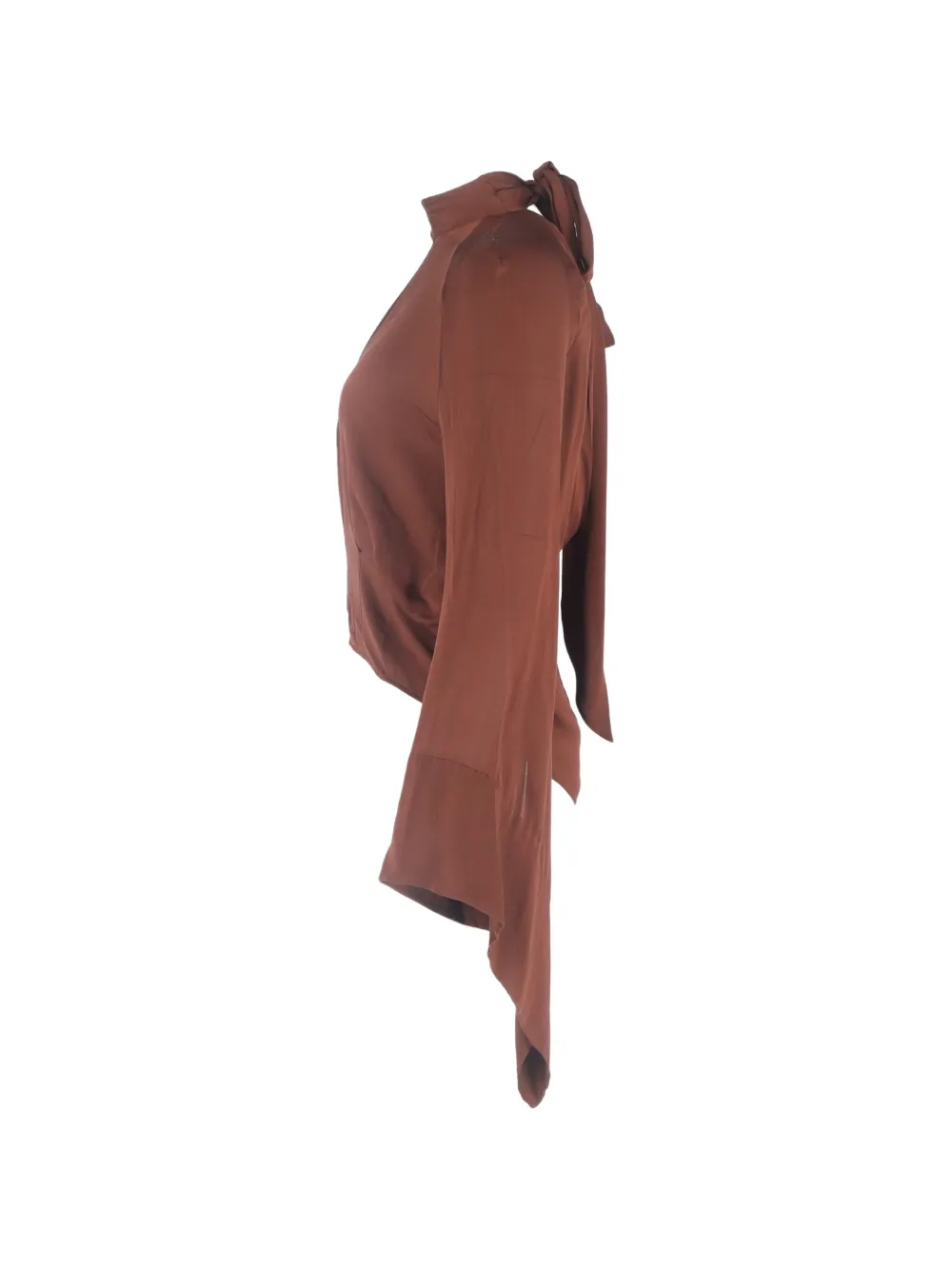 Keyhole Asymmetric Blouse
