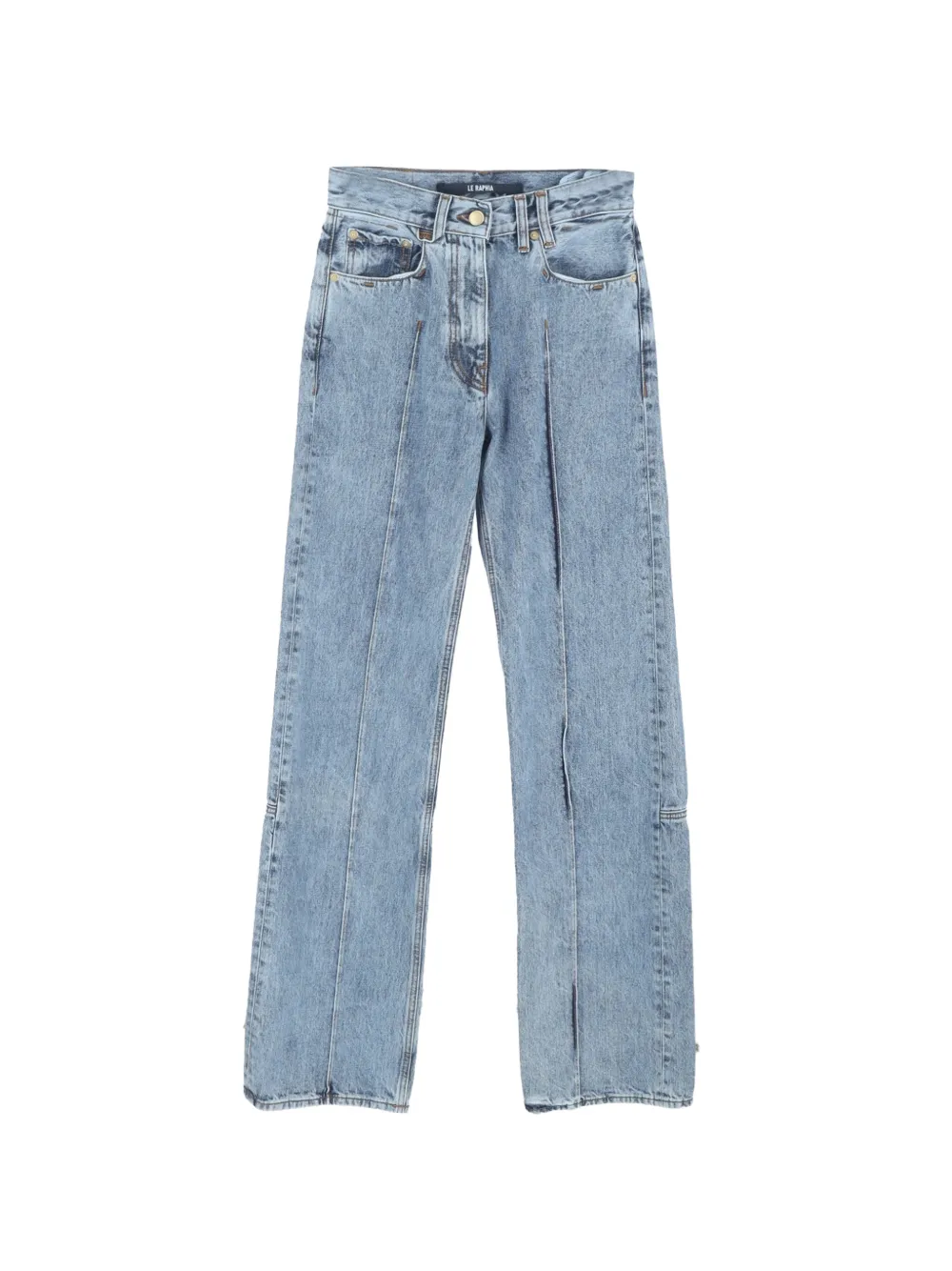 Jacquemus Pre-Owned Le Raphia jeans - Blu