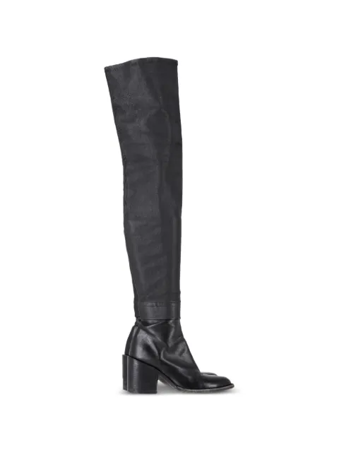 Ann Demeulemeester Vintage block-heel over-the-knee boots