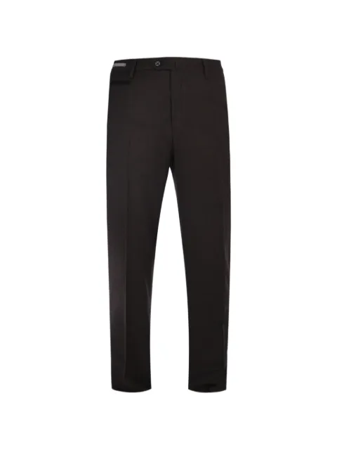 Corneliani button wool trousers