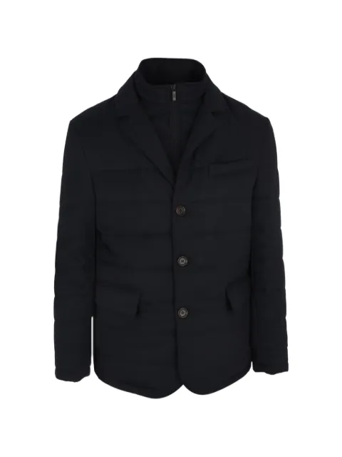 Corneliani Outdoor button-up padded jacket