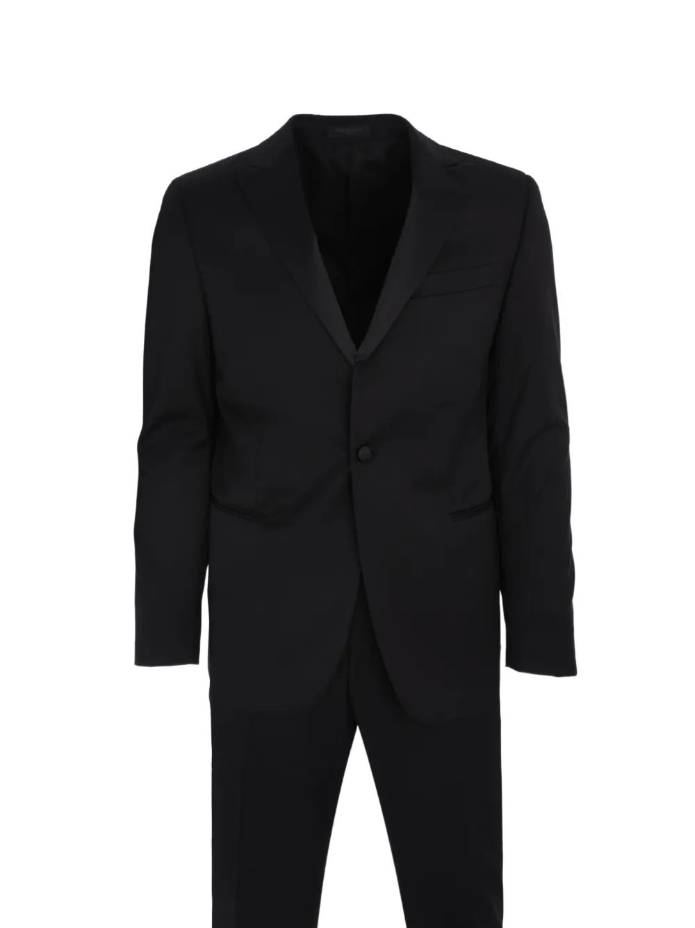 Corneliani Wollen pak met knopen Zwart