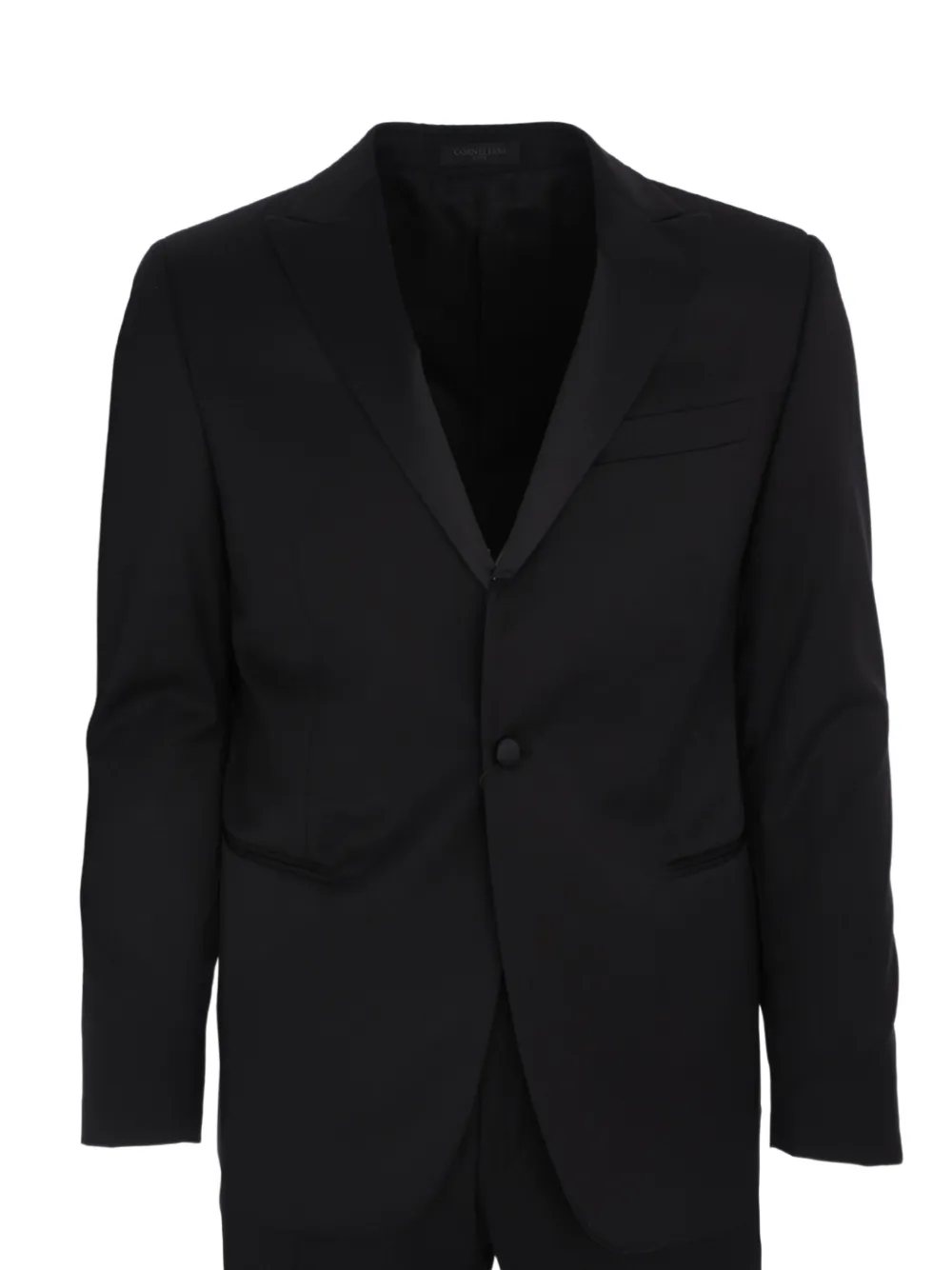 Corneliani Wollen pak met knopen Zwart