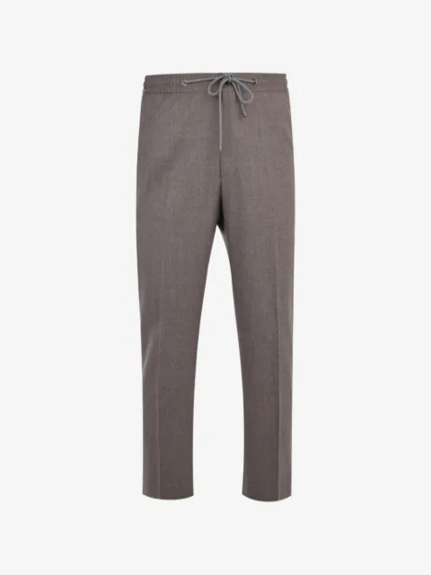 Corneliani pantalones con cordones en la pretina