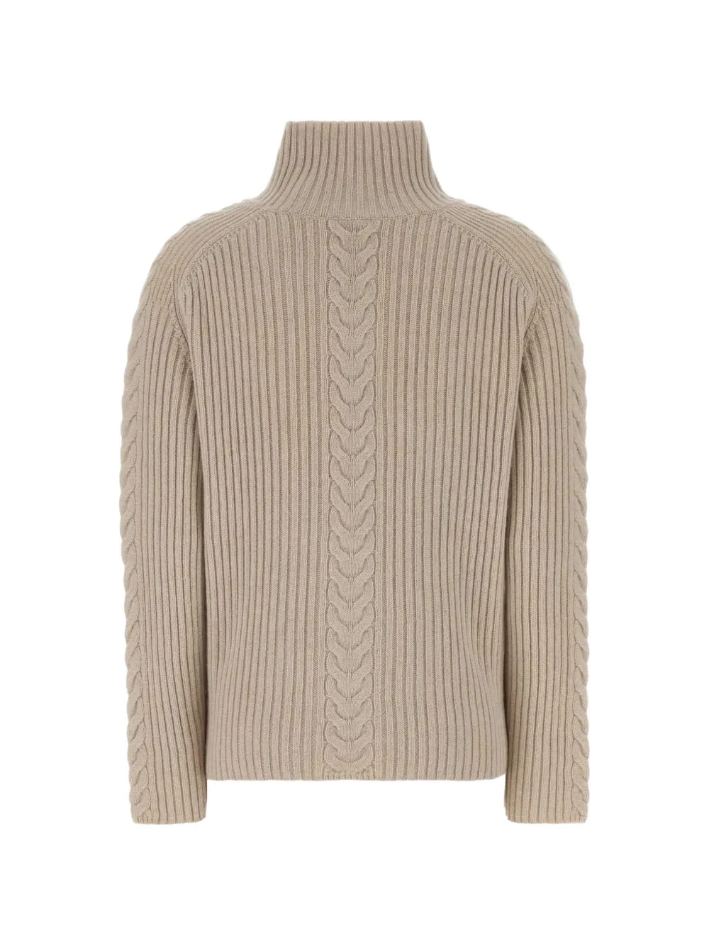 'S Max Mara Kabelgebreide trui Beige