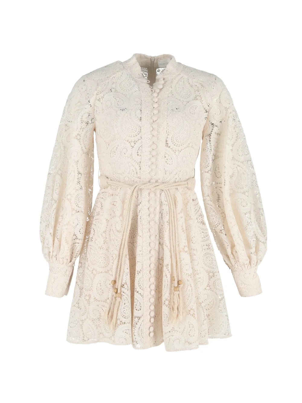 ZIMMERMANN Amari broderie-anglaise dress - Bianco