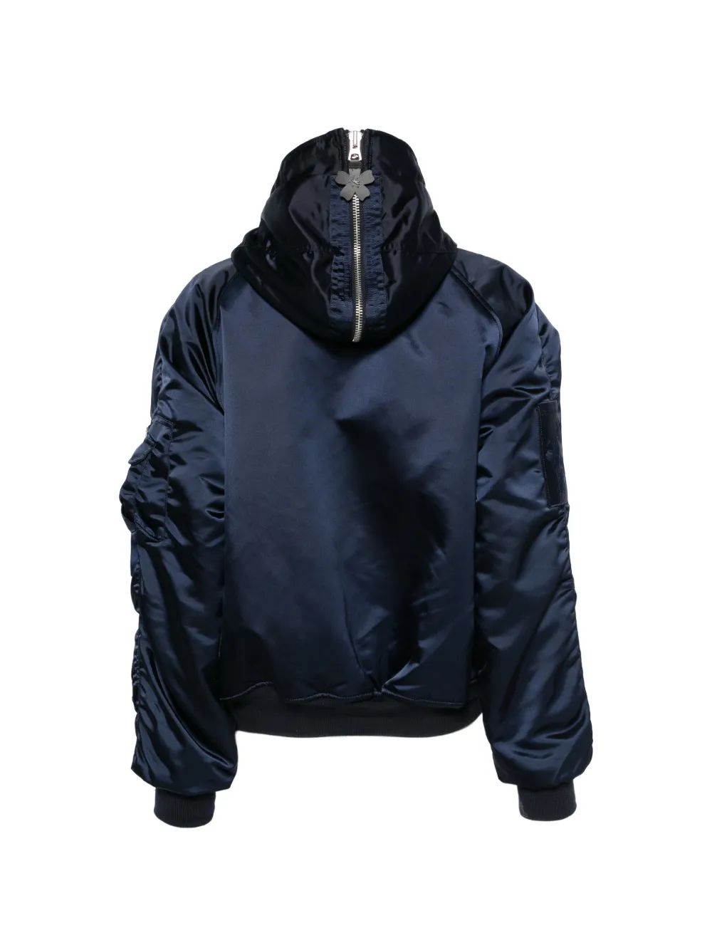  Cecilie Bahnsen Floral Appliqué Jacket - Blue 