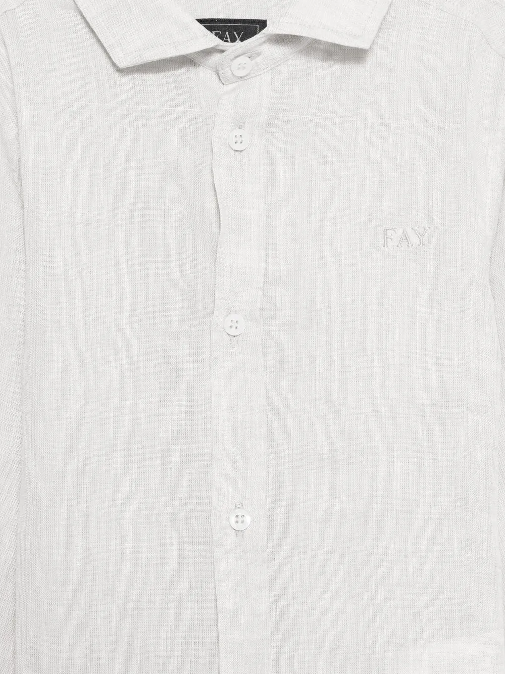  Fay Kids Cardigan à Col V - Blanc 