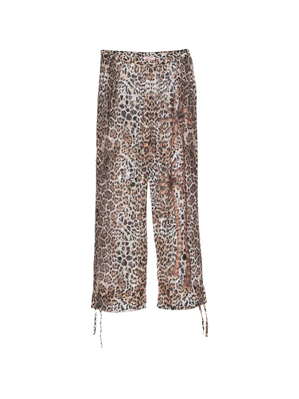 Pin Up Stars Wild leopard trousers - Toni neutri