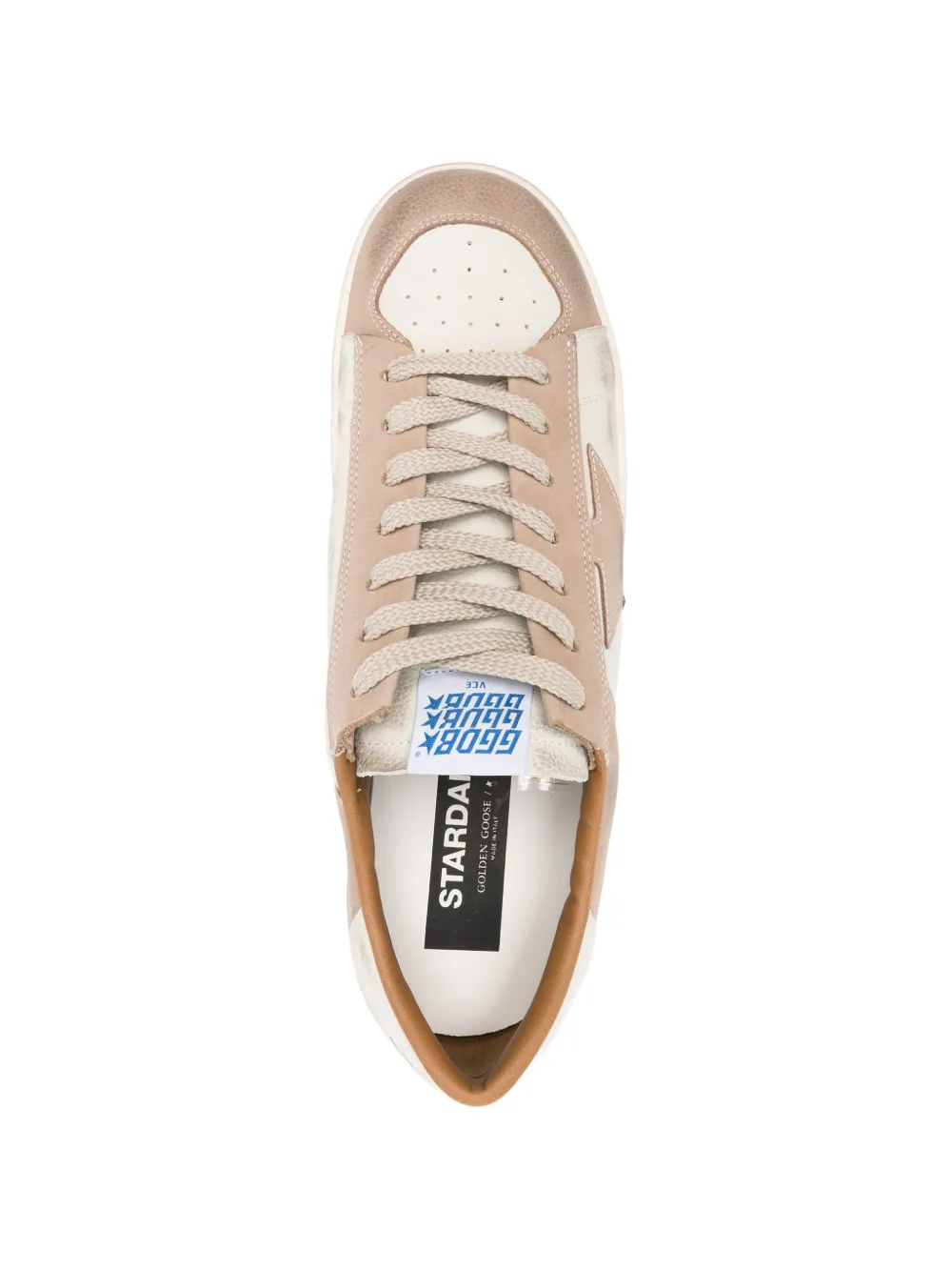 Golden Goose Sneakers met sterdetail Beige