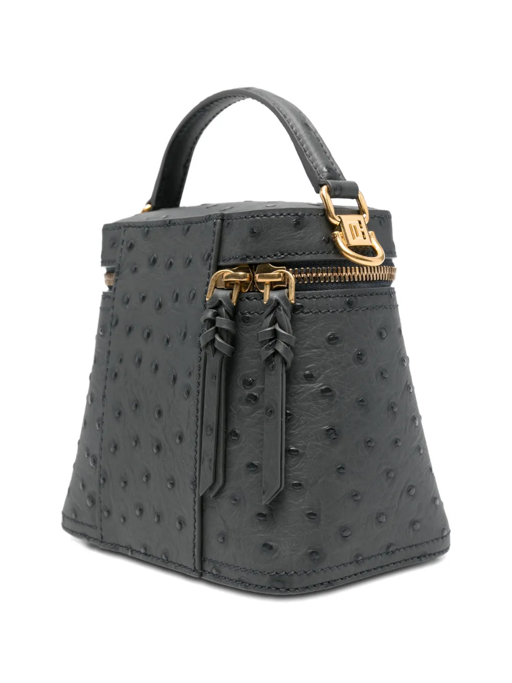  Balmain Top-handle Cross Body Bag - Grey 