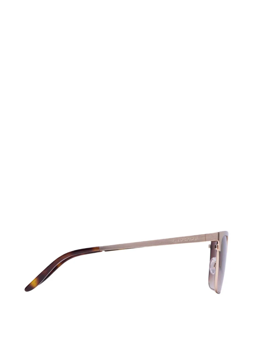  Viktor & Rolf Square-frame Sunglasses - Gold 