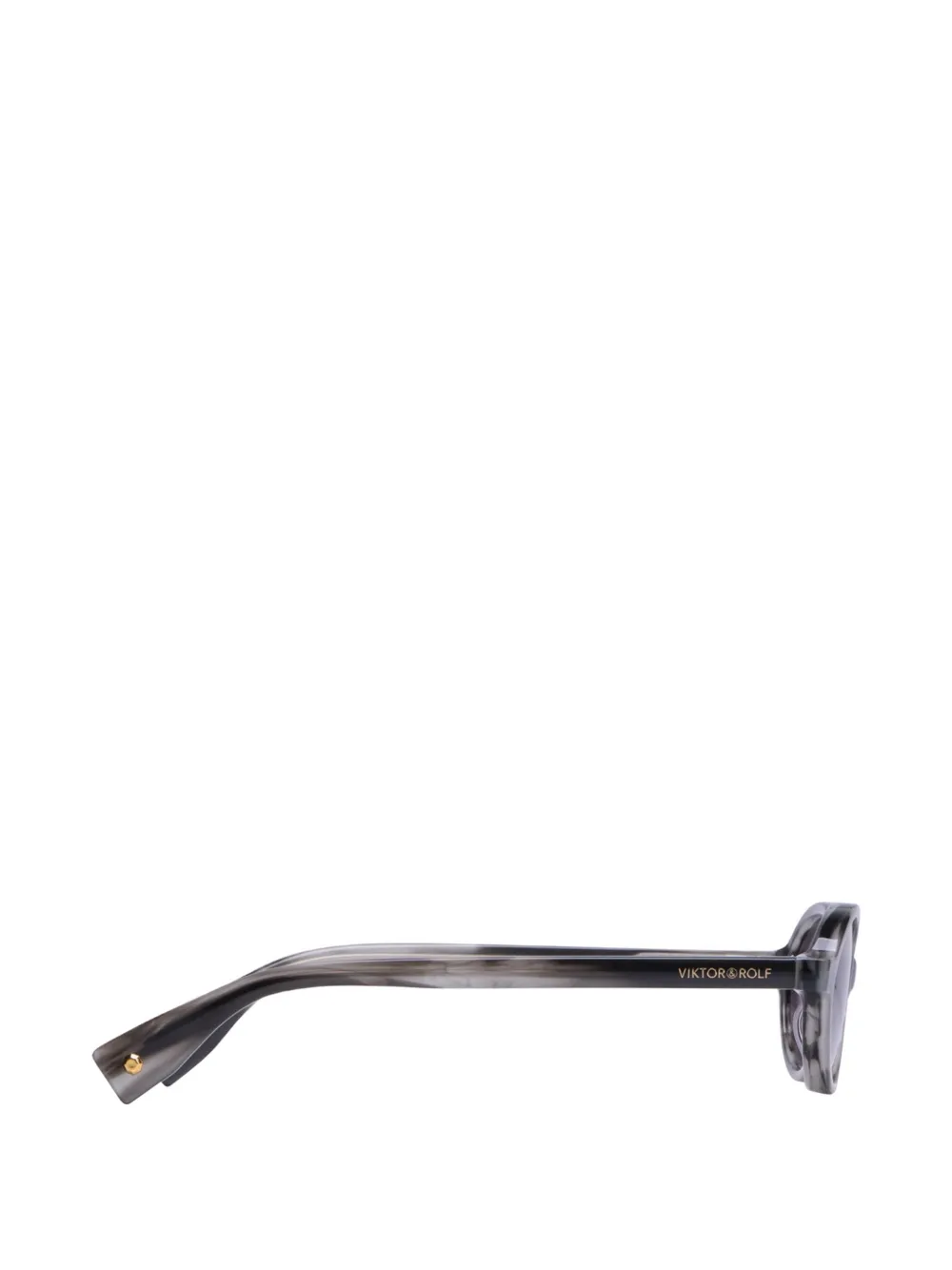  Viktor & Rolf Oval-frame Sunglasses - Grey 