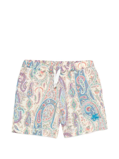 ETRO KIDS paisley swim shorts