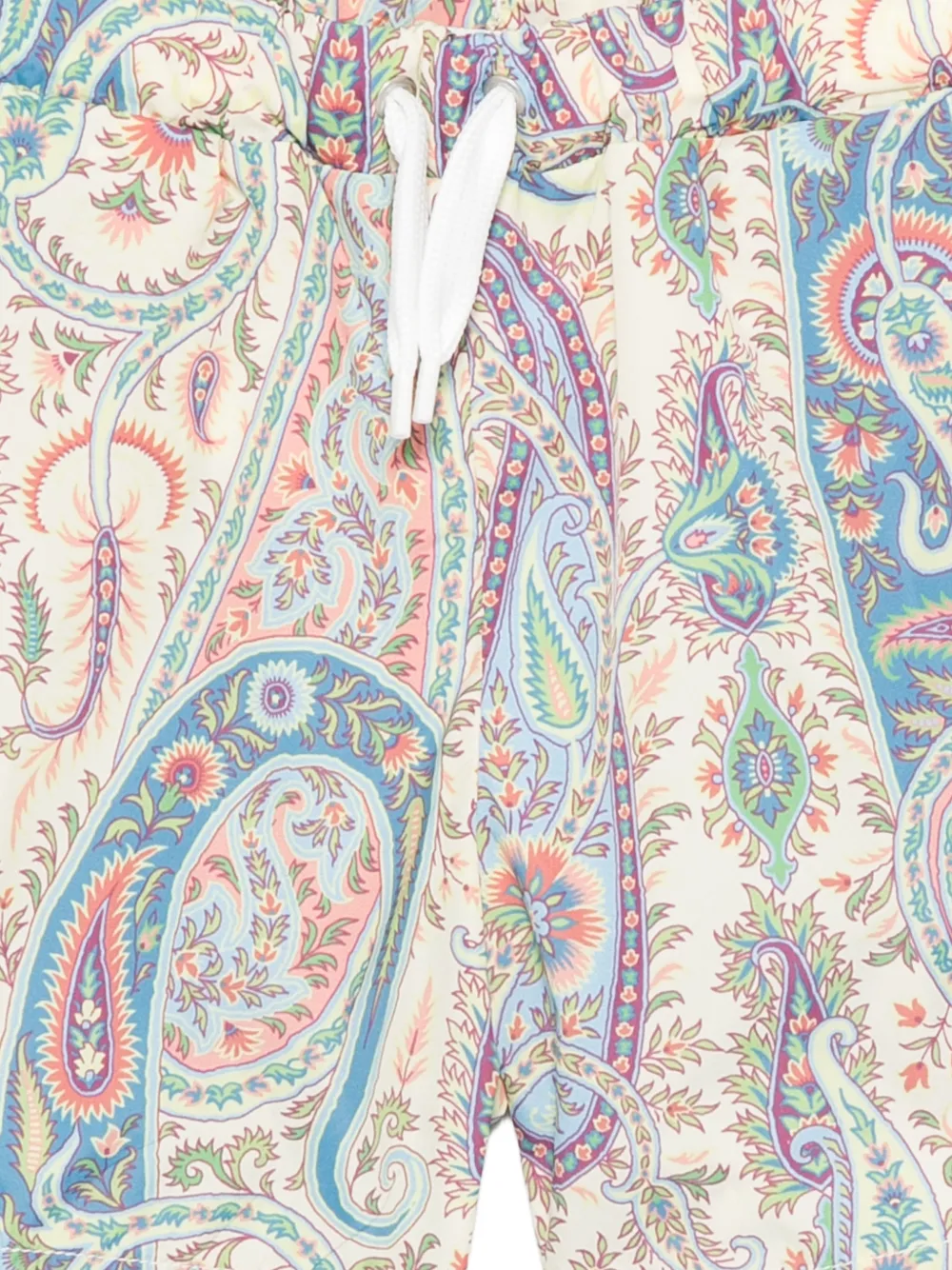  Etro Kids Paisley Swim Shorts - Neutrals 