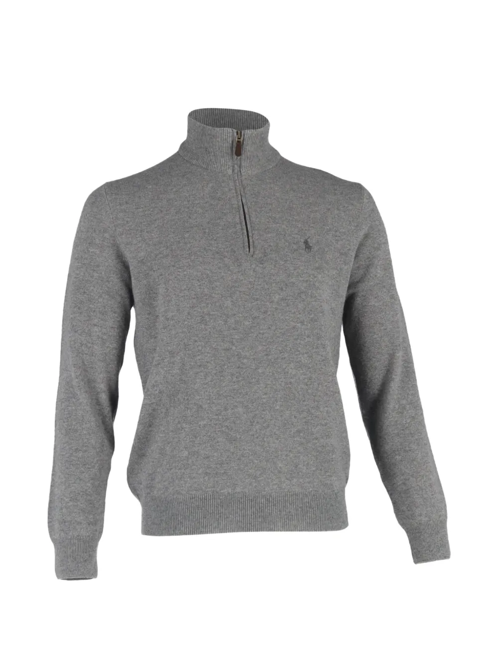 Ralph Lauren Vintage Polo Pony-embroidered sweater - Grigio