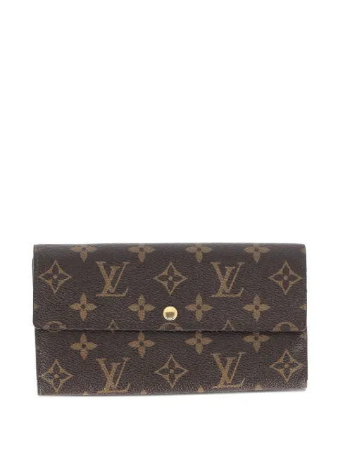 Louis Vuitton Pre-Owned Sarah Monogram long wallet