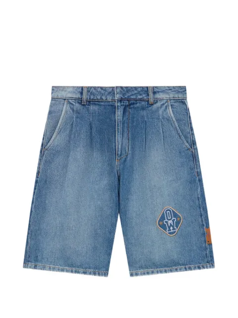 Off-White shorts de mezclilla Royal