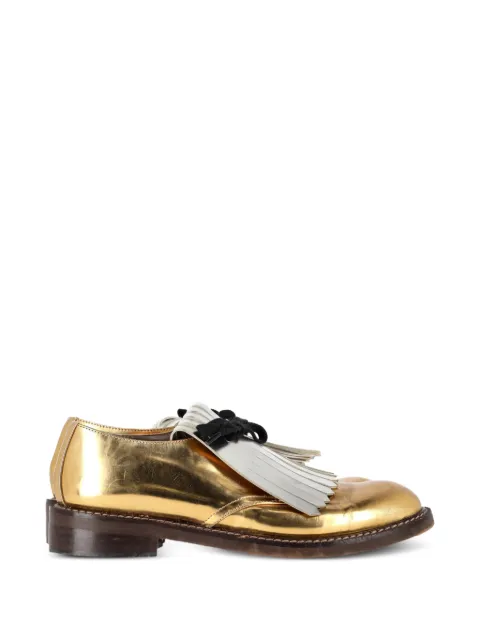 Marni Pre-Owned metallic Oxford shoes