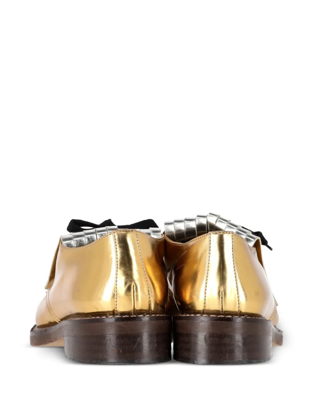 Metallic Oxford Shoes