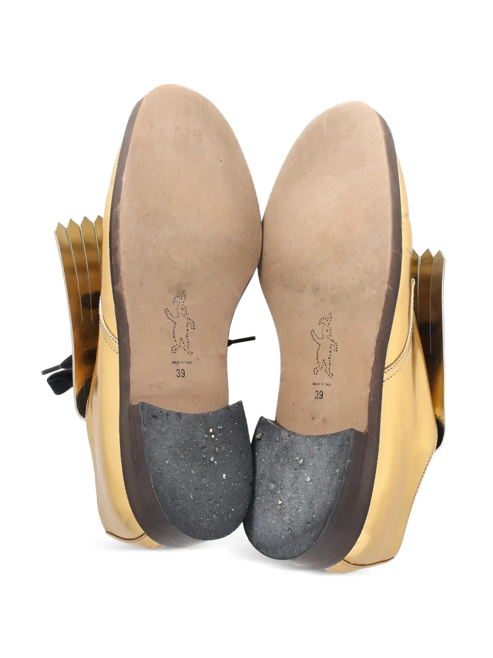 Metallic Oxford Shoes