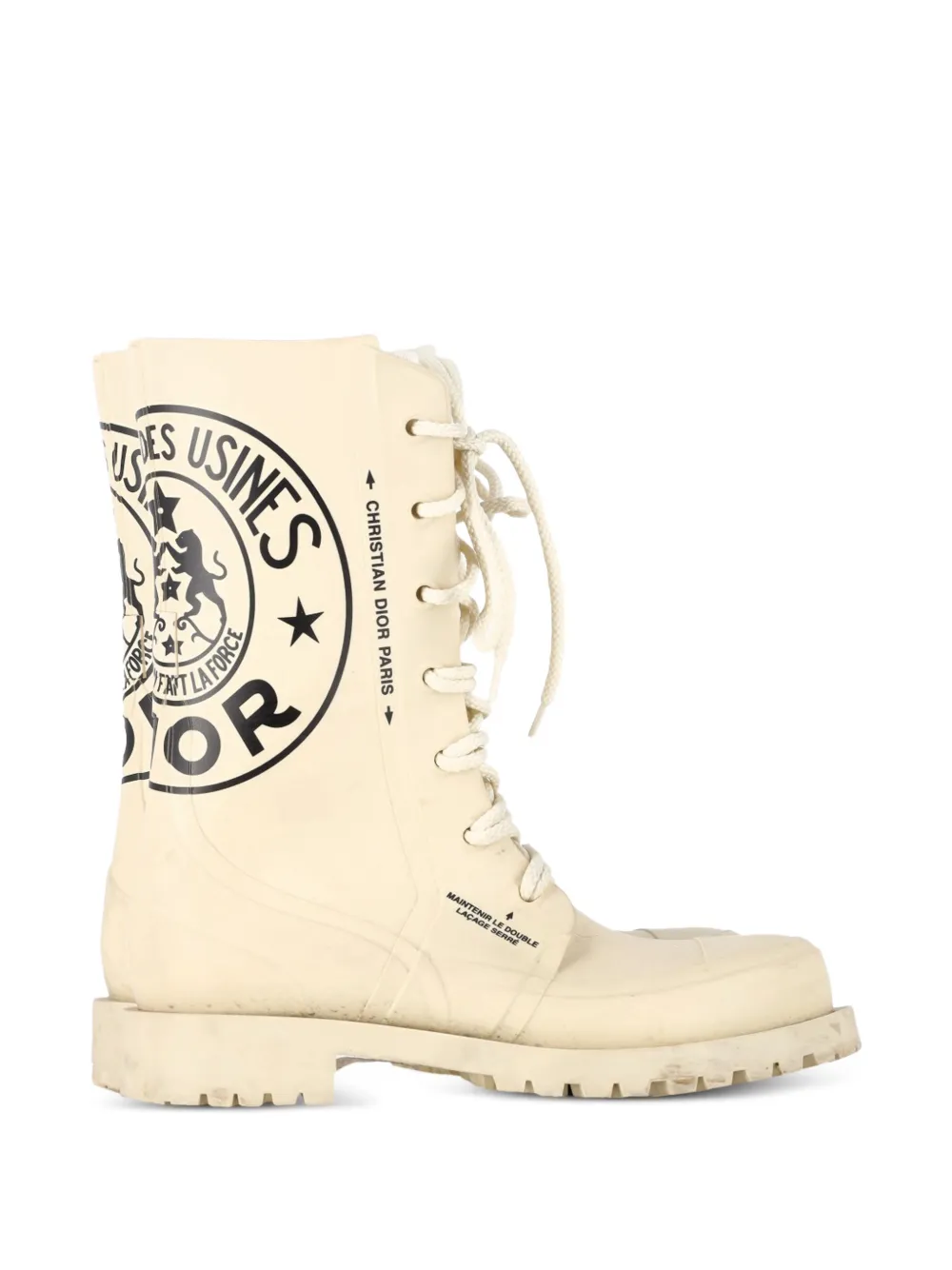 Christian Dior Pre-Owned DiorCamp boots - Toni neutri