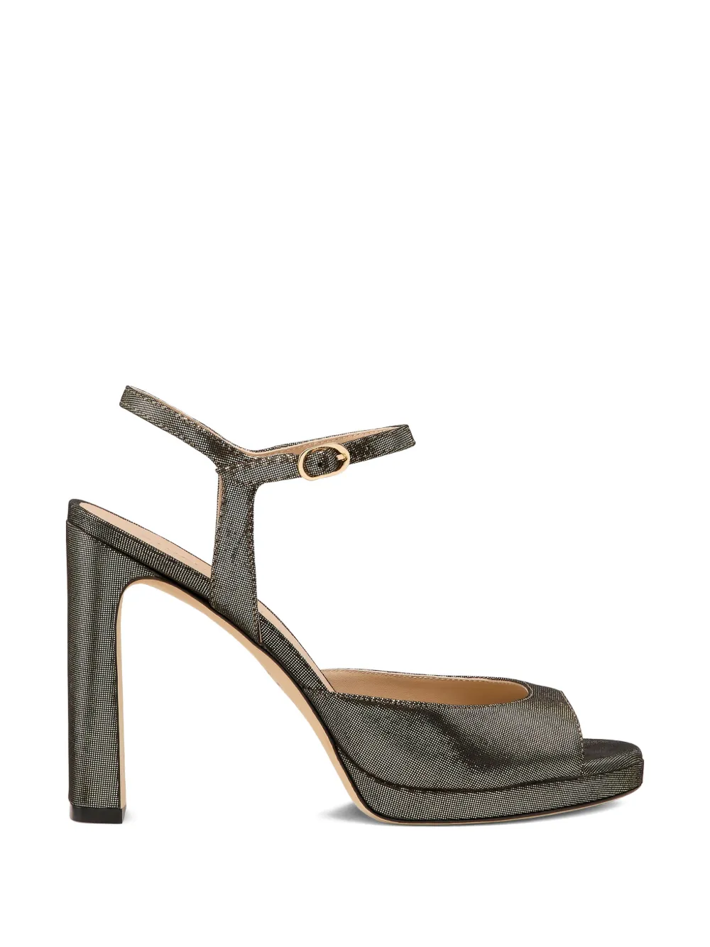 Stuart Weitzman Babette sandalen met hak Zilver