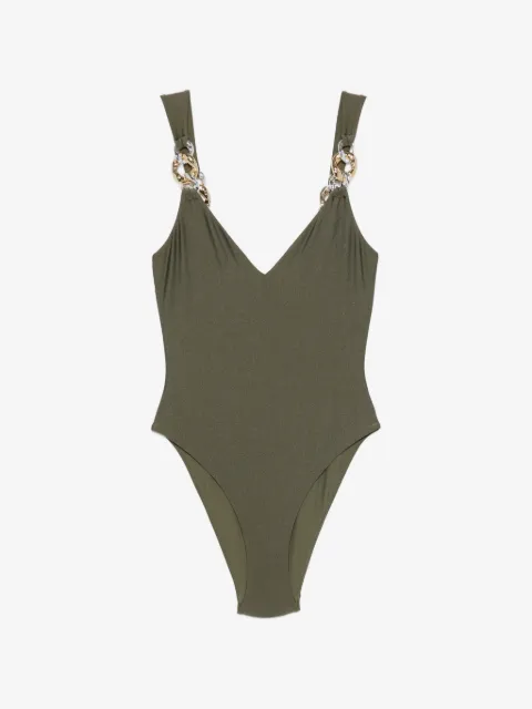 SIMKHAI  Regan V-neck swimsuit
