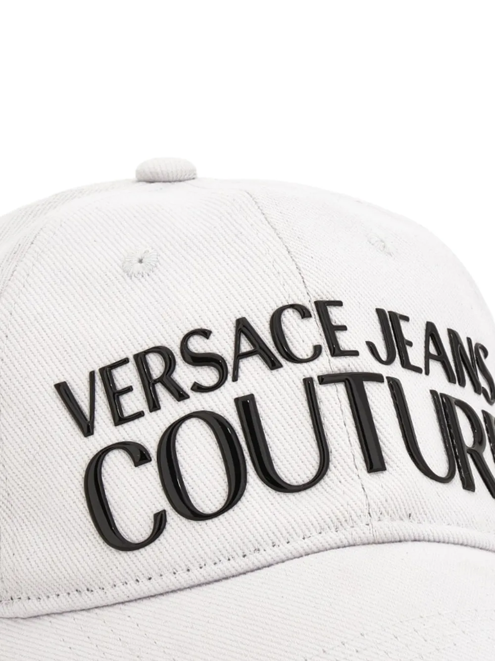  Versace Jeans Couture Logo Baseball Cap - White 