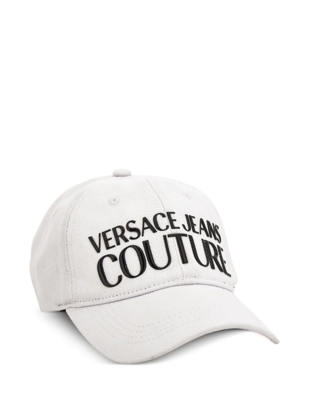 Versace Jeans Couture Cappello da baseball con logo - Bianco