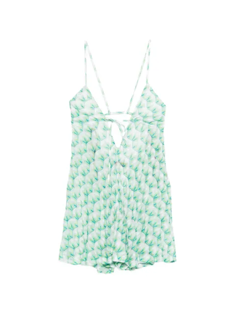 Missoni patterned-knit playsuit