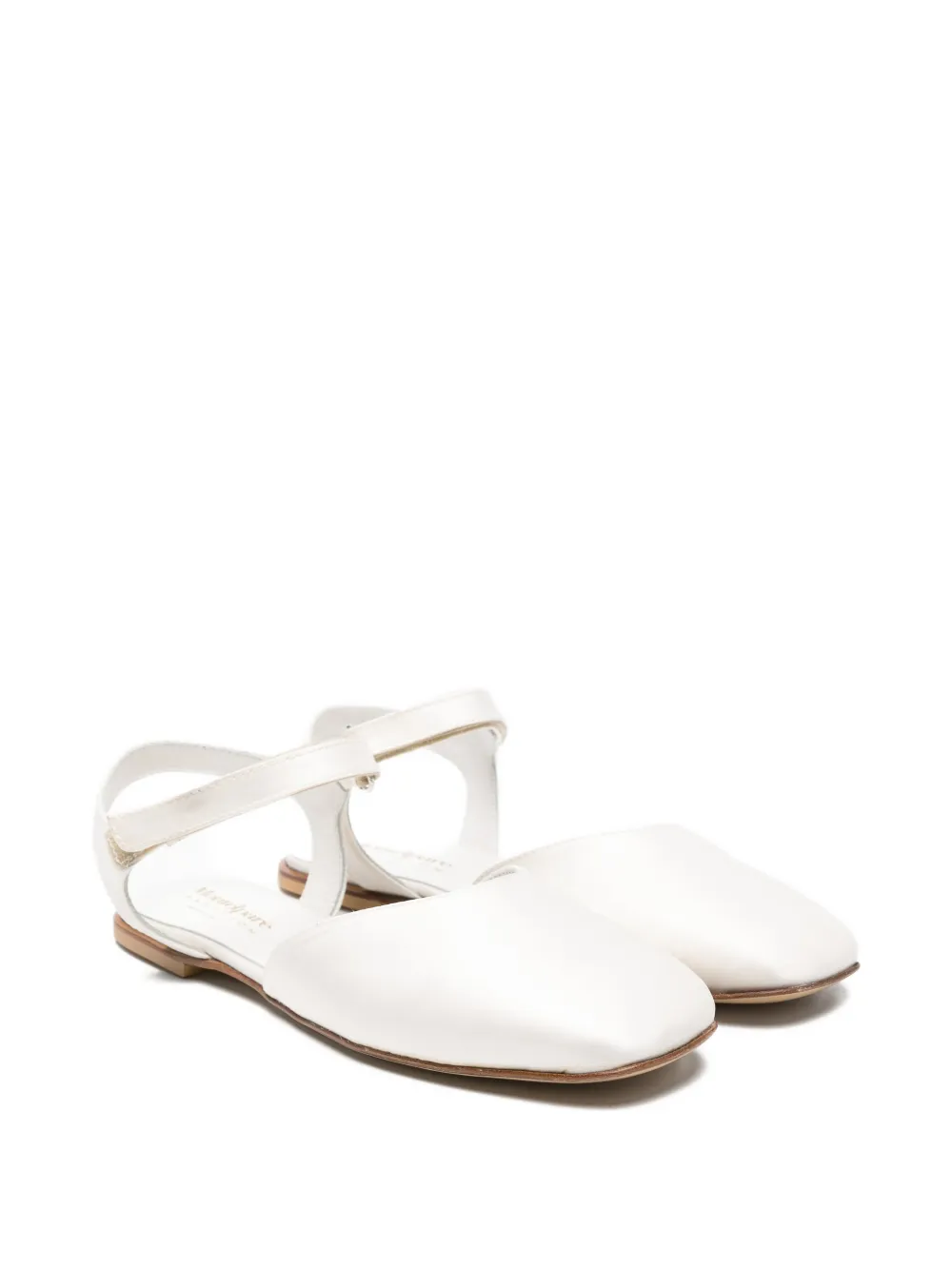 MONTELPARE TRADITION Sandalen met enkelbandjes Wit