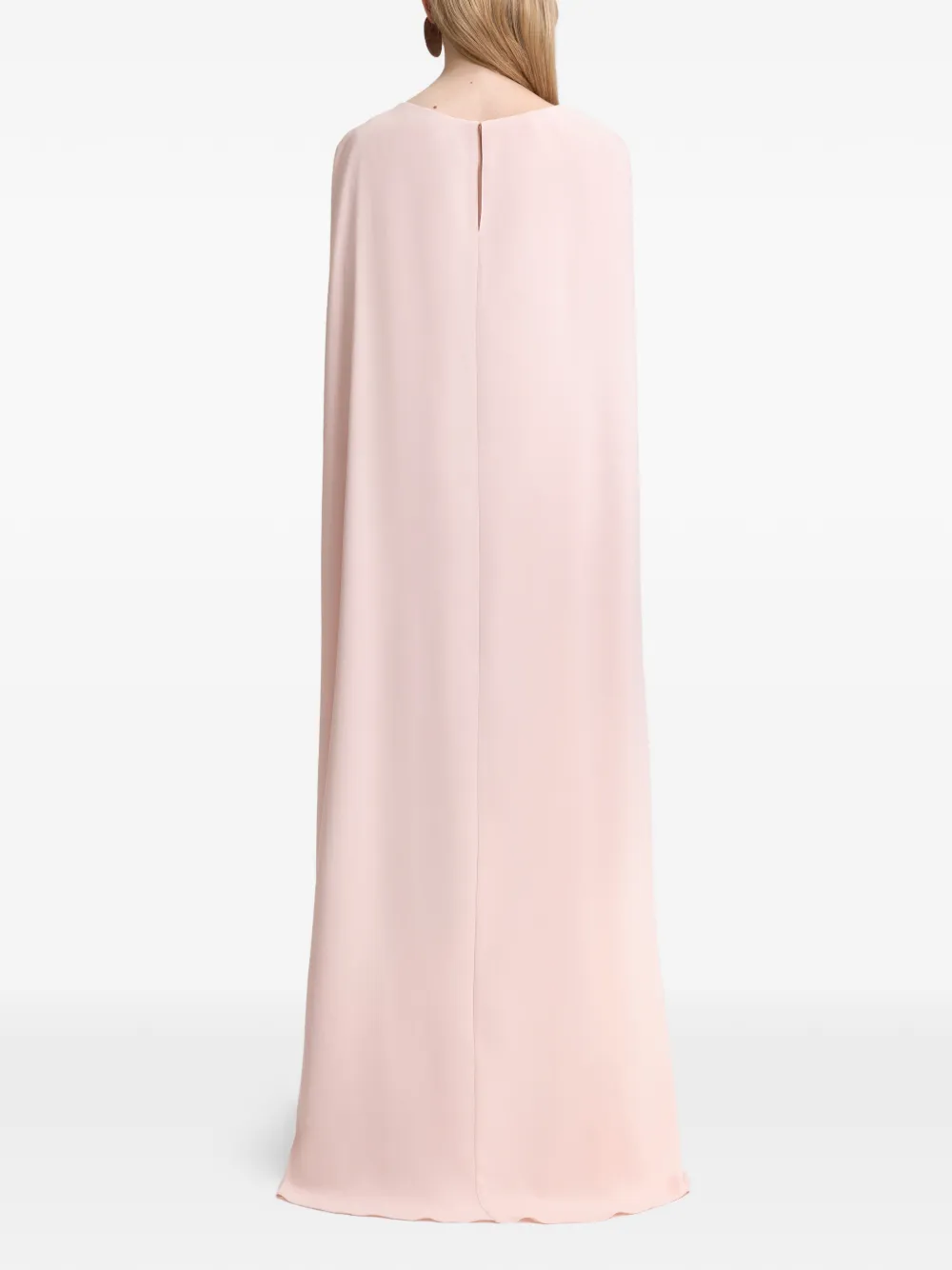 Gemy Maalouf Gedrapeerde maxi-jurk Roze