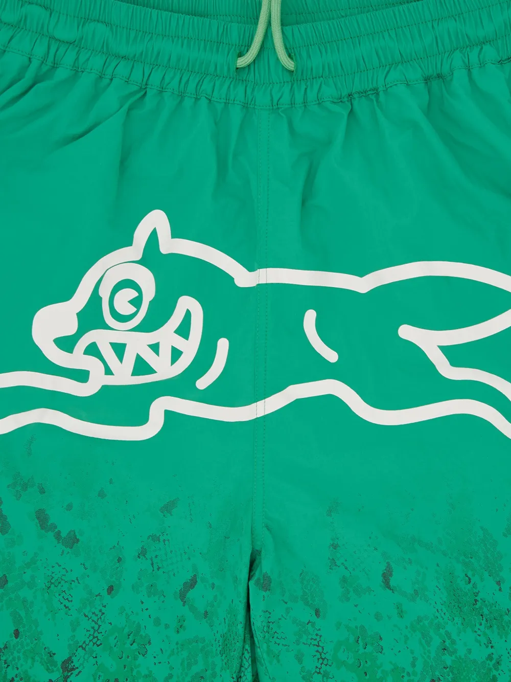ICECREAM Shorts met grafische print Groen