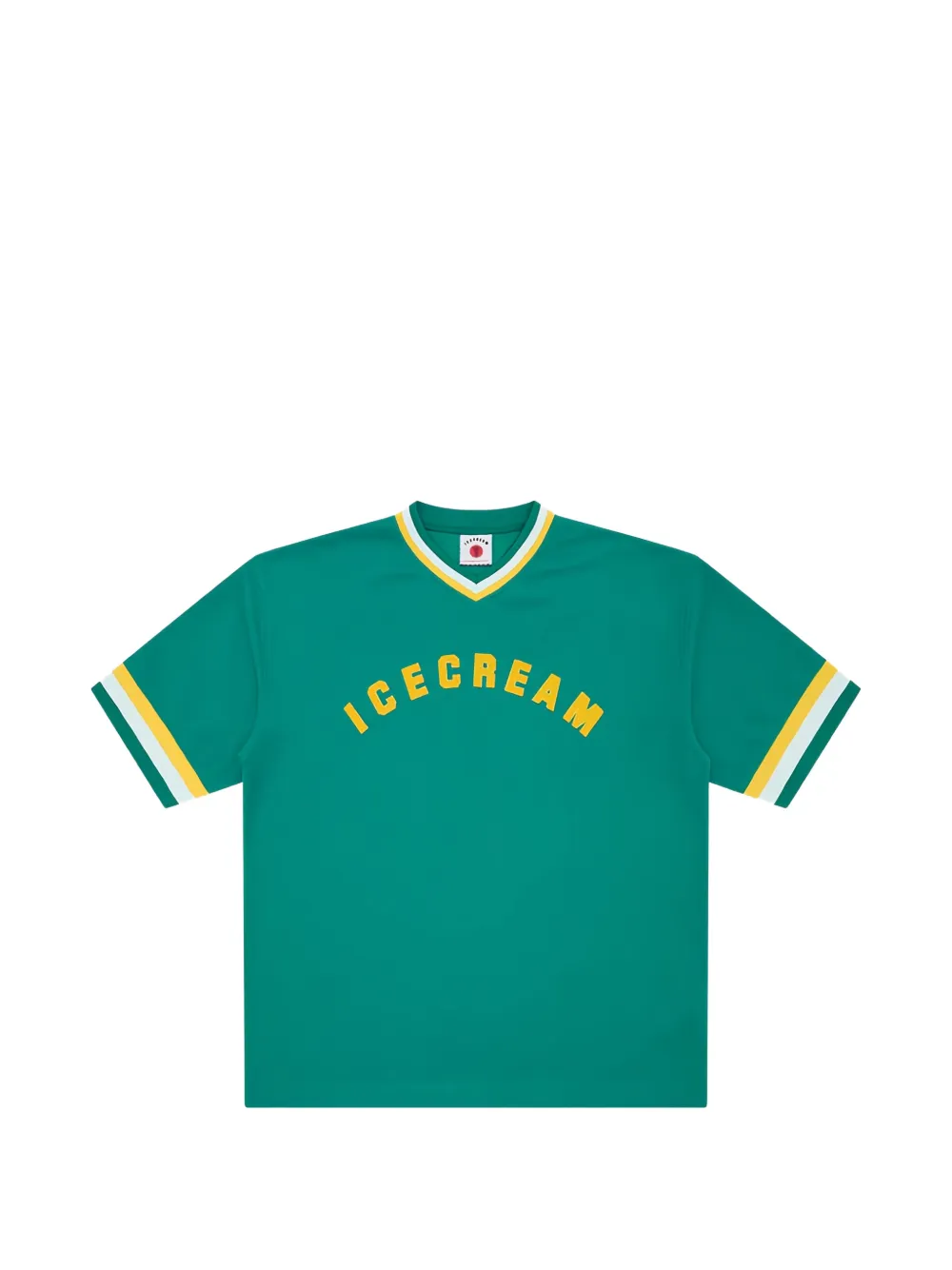 ICECREAM V-neck T-shirt - Verde