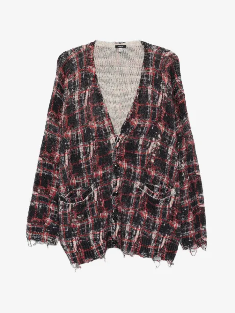 R13 frayed cardigan