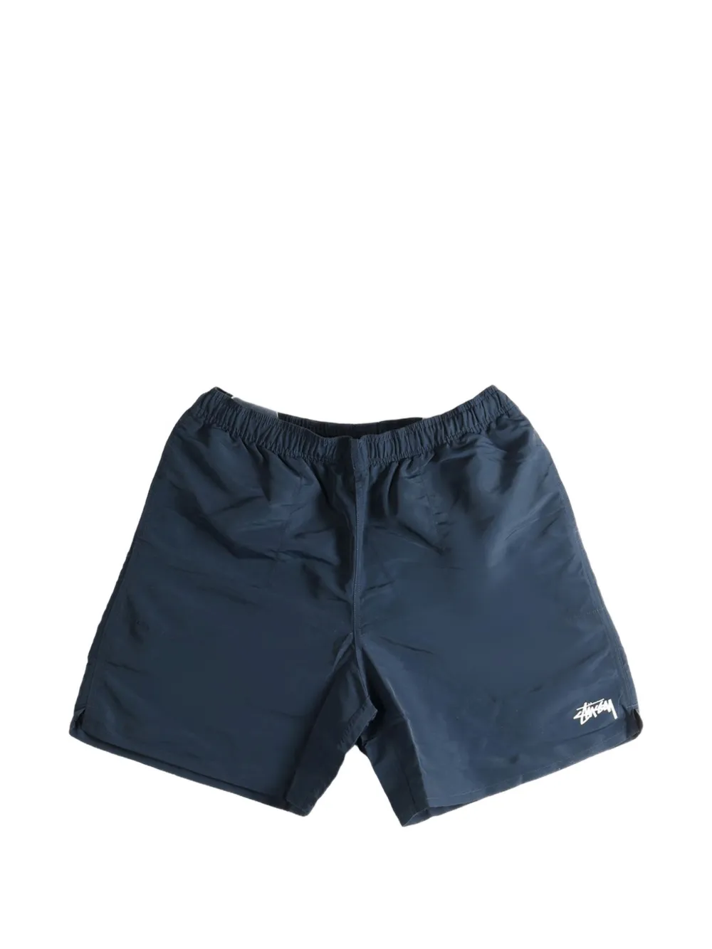 Stüssy logo shorts - Blu