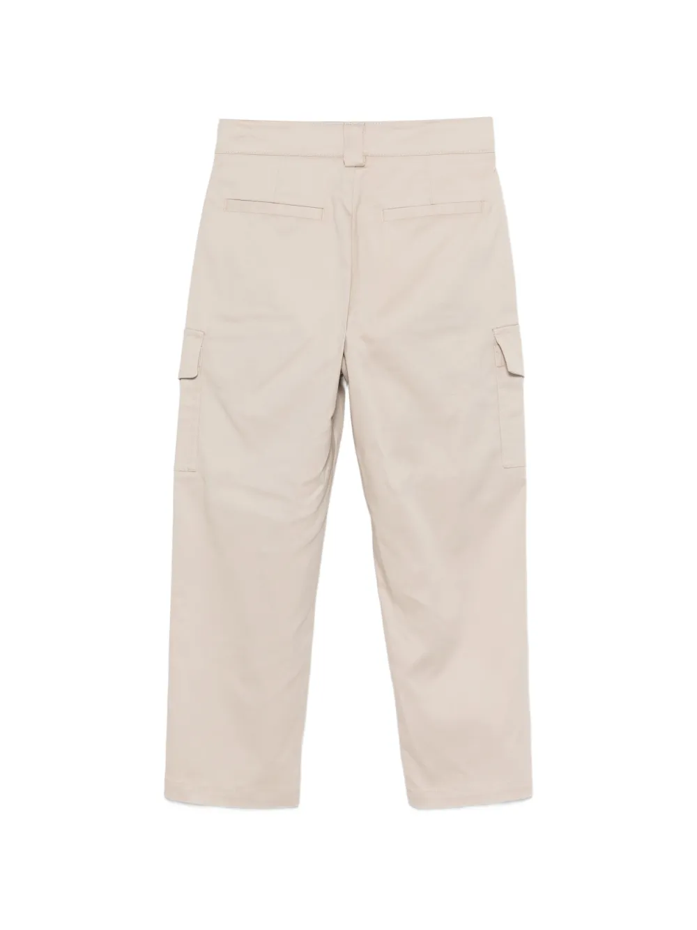  Balmain Kids Buttoned Cargo Trousers - Neutrals 
