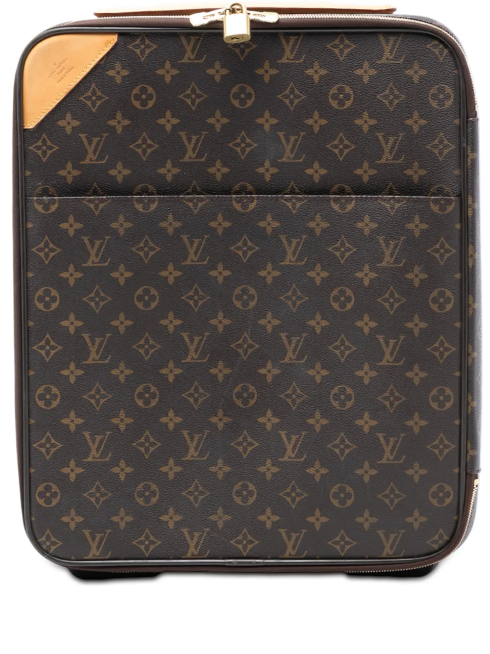 Louis Vuitton Pre-Owned Borsa da viaggio Pegase 45 con monogramma 2010 - Marrone