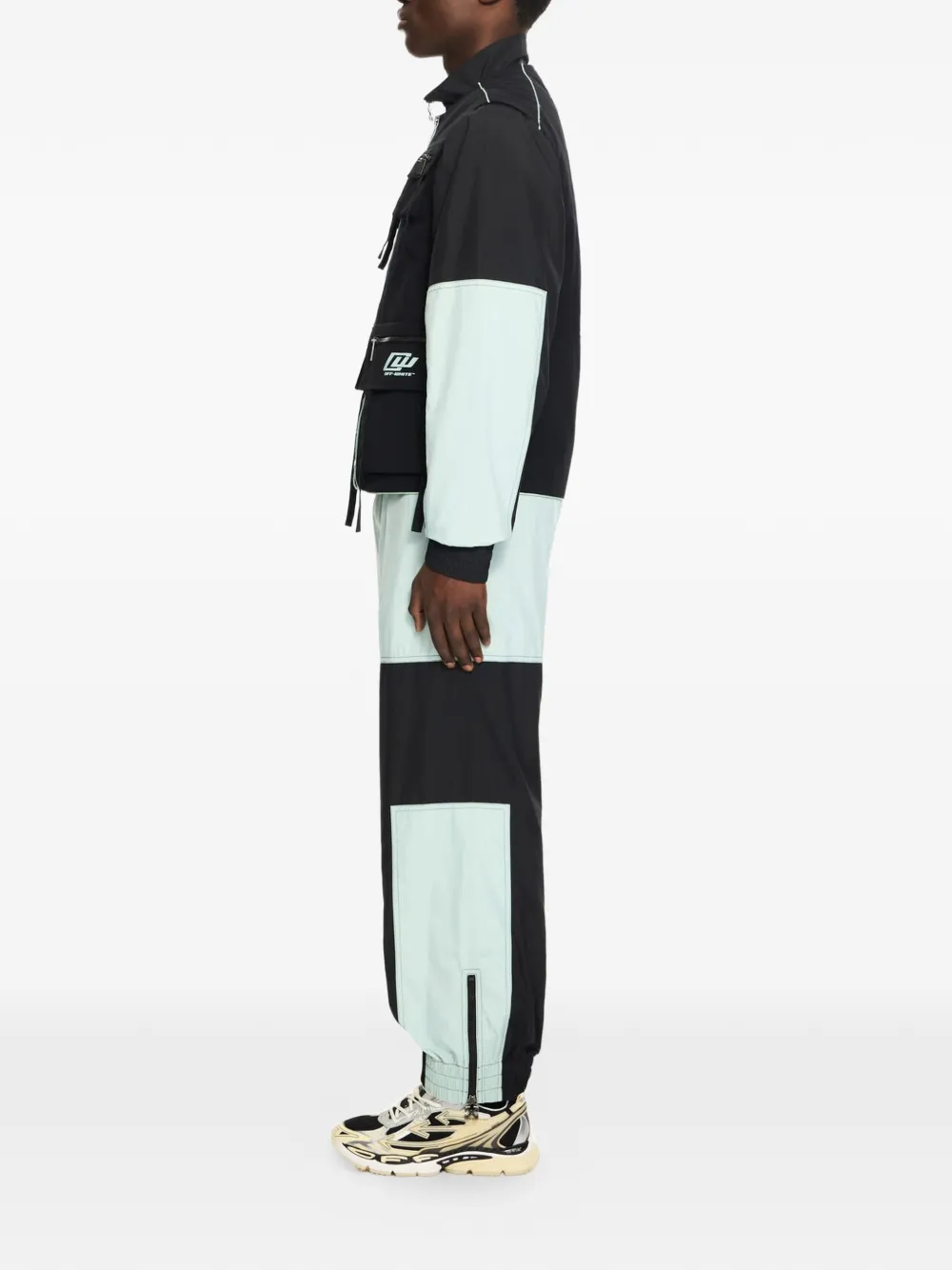  Off-white Logo Waistcoat - Black 
