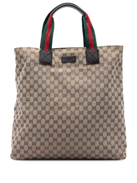 Gucci Pre-Owned 2000-2015 GG Canvas Web tote bag